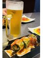 アジアンリラクゼーション ヴィラ 新潟中央店(asian relaxation villa)&nbsp;たまに、飲みにも行きます♪私はビール派です（笑）