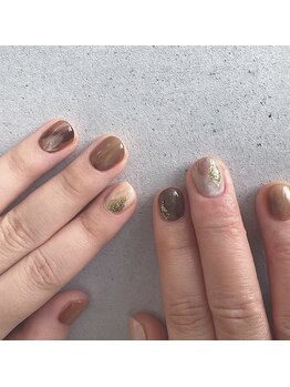 アンバー(Amber)/ブライダルネイル♪