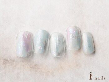 アイネイルズ 横浜EAST店(I-nails)/パステルオーロラニュアンス