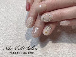 ニット×クリスマス