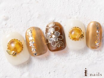 アイネイルズ 横浜WEST店(I-nails)/ブライダルフラワー11500円