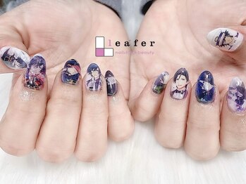 リーファ 岡山駅前店(Lea'fer)/プリンター痛ネイル