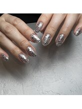 シャルムネイル(charme nail)/キラキラワンカラー 