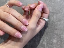 ファンクションネイルズ 表参道 原宿(FUNCTION NAILS)/ピンク/チークネイル