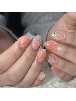 パング(.pang)/春のピンクネイル