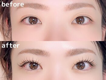 アイル バイ ストーク(I’LL by STOKED)の写真/《目にもお肌にも優しい!》最新鋭のLEDマツエクで紫外線を最小限までカットしながらふさふさの美まつ毛に☆