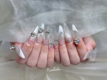 アール ネイルサロン/チップ長さだしデザイン￥10980