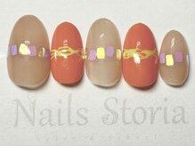 ネイルズ ストーリア(Nails Storia Salon&School)/シンプルデザイン