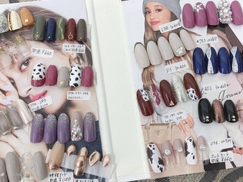 ネイルアンドアイラッシュサロン ボ ヌール(bo-nheur)の写真/【ワンカラー/ラメ・カラーグラデーション/マグネット】約200色から選べるカラーであなたの指先を彩ります!