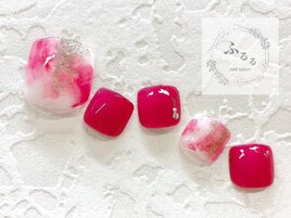 ☆フットプチプラネイル☆#43