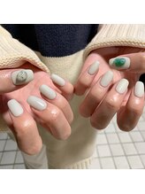 Mネイルアンドカフェ シェレステ/マットネイル！