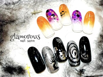 ネイルグラマラス 西新井店/《パラジェル》ハロウィンDesign