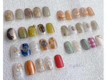 ネイルサロン ティフィン(tiffin)/~10月 monthly design~