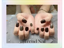 トレンドネイルスタジオ(Trend Nail Studio)/クールな色味選択