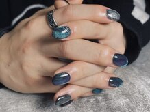 オムネイル 渋谷(HOMME NAIL)/マグネットネイル