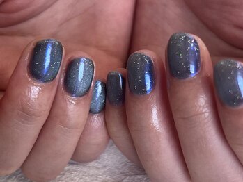 アイネイルズ 三宮店(I nails)/オーロラマグネット ¥8500