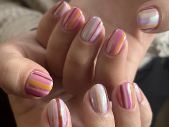 ルカ 原宿(lux)/ストライプネイル