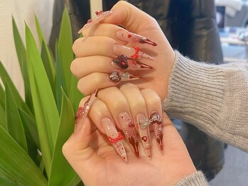 ベルネイル 池袋(Belle Nail)/甘～いバレンタインネイル