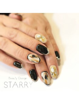 スターリー(STARRY)/ブラック×シルバー　ニュアンス