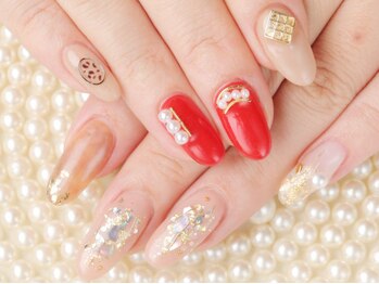 フラッシュネイル SORIO宝塚店/除去付デザイン定額コ-ス◇