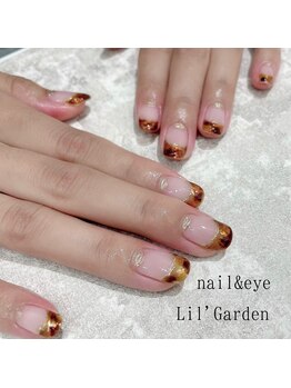 リルガーデン 新宿南口(Lil' Garden)/べっこうフレンチネイル