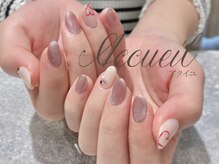 アクイユ 銀座店(ACCUEIL)/大人のバレンタインネイル