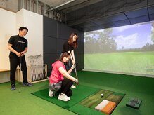八王子ゴルフ/レッスン風景