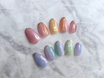 オーロラグラデネイル