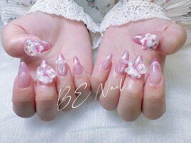 カラーグラデーションネイル