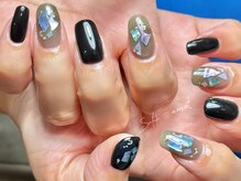 タスメット(+met)/～くろ×透け感×シェル～