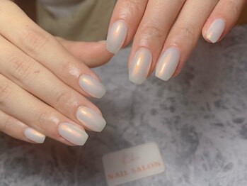 キヒ 渋谷店(Kihi)/ミラーネイル/オーロラネイル