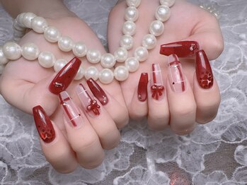 ムーミー 新宿(Moomi)/バレンタインネイル