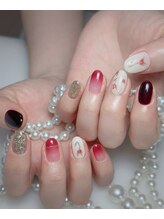 サムズアップネイル(thumbs up nail)/お客様ネイル