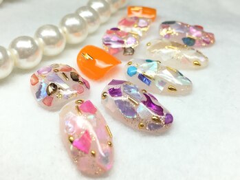 ネイルサロン 爪/☆春満開スプリングネイル☆