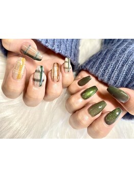 手描きアートが得意なサロン