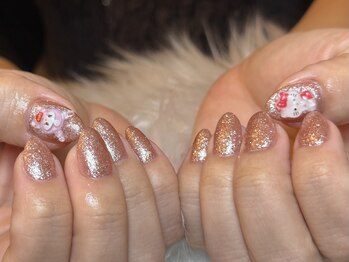 ピンクラメにキャラクター