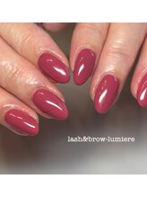 リュミエール(lash&brow lumiere)/ジェルネイル &nbsp;ワンカラー 