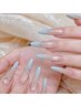 【Hand】アクリルスカルプ持ち込み6本アート付け放題160分¥14,980