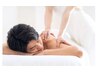【男性人気No.1芯まで届く強圧】全身整体+足つぼ+ヘッド　計100分 ￥8800