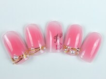 まつげアンドネイル ディアマンローズ(DIAMANT ROSE)/ピンクネイル甘めスイーツ6930円