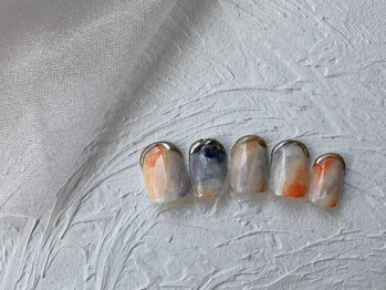 マッシュ abeno店(MASHU)/水彩風ネイル