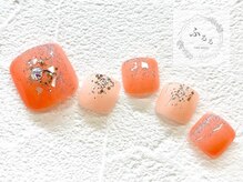 ネイルサロン ふるる 大須店/☆フットミディアムネイル☆#75