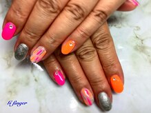 ジー フィンガー 千葉店(G)/ネオン☆サマーネイル