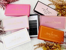 シュシュ ドット アイラッシュ 北千住店(chouchou.eyelash)の雰囲気（フラットラッシュやセーブルなどシングルは全5種の毛質をご用意）