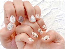 ビューティービースト フォー ネイルアンドアイラッシュ 松浜店(beauty:beast)/メタリック×キラキラ☆