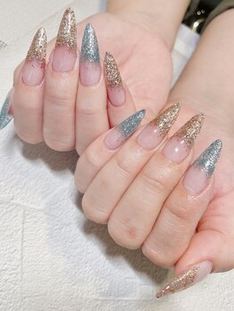 アトリエ グリッター(atelier glitter)/ロングネイル