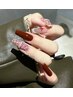 6本ストーンパーツ付け放題or持ち込み →6180「しっかりケア+美フォルム込」