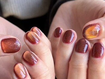 ダブリューアイラッシュ 中野(W.eyelash)の写真/透明感のあるシンプルなデザインでオシャレを楽しみませんか?色混ぜOKなので自分だけのこだわりカラーを♪ 
