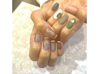 ガーデン ヘア&エステ&ネイル Garden/アシメニュアンス