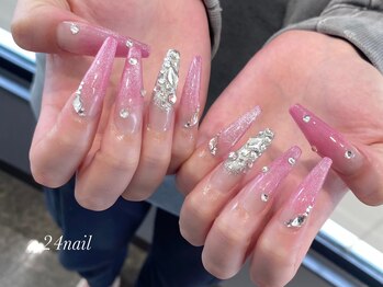 ニーヨンネイル(24nail)/ロングネイル